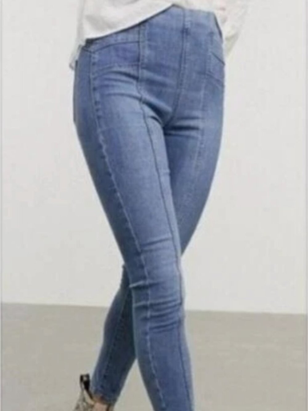 Free People Riptide Denim Jeggings, 26 NWT